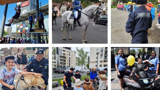 Ați putea petrece Ziua Copilului cu jandarmii brașoveni