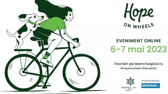 În weekend, pedalează pentru speranță!