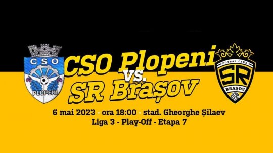 SR Brașov poate trece pe loc de baraj în Liga a treia de fotbal