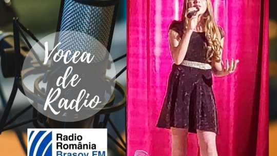 "VOCEA DE RADIO". Teodora Raluca Scutaru se exprimă și trăiește prin muzică