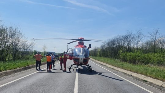 Accident rutier pe DN1