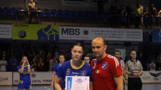 Echipa de handbal junioare 1 a Coronei a încheiat turneul național final valoare pe locul 7