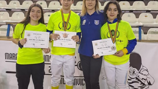 Floretiștii Coronei au participat în weekend la "Maratonul Scrimei Clujene"