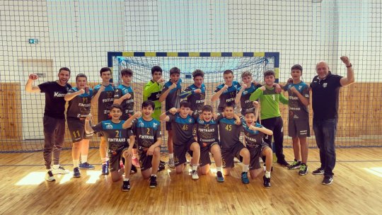 Juniorii 3 de la Sporting Ghimbav, în primele 8 echipe din țară