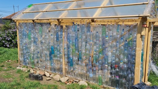 Soluție inedită de reciclare a peturilor la Școala din Recea