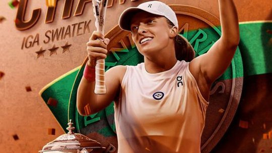 Iga Swiatek a câştigat turneul de tenis de la Roland Garros