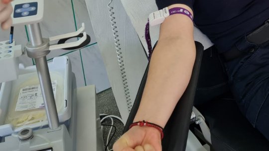 Acțiune de donare de Ziua Mondială a Donatorului de Sânge