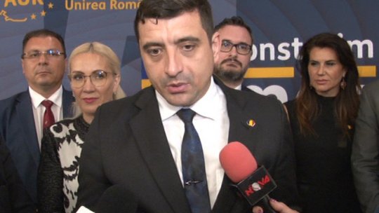 Președintele AUR, George Simion, la Brașov