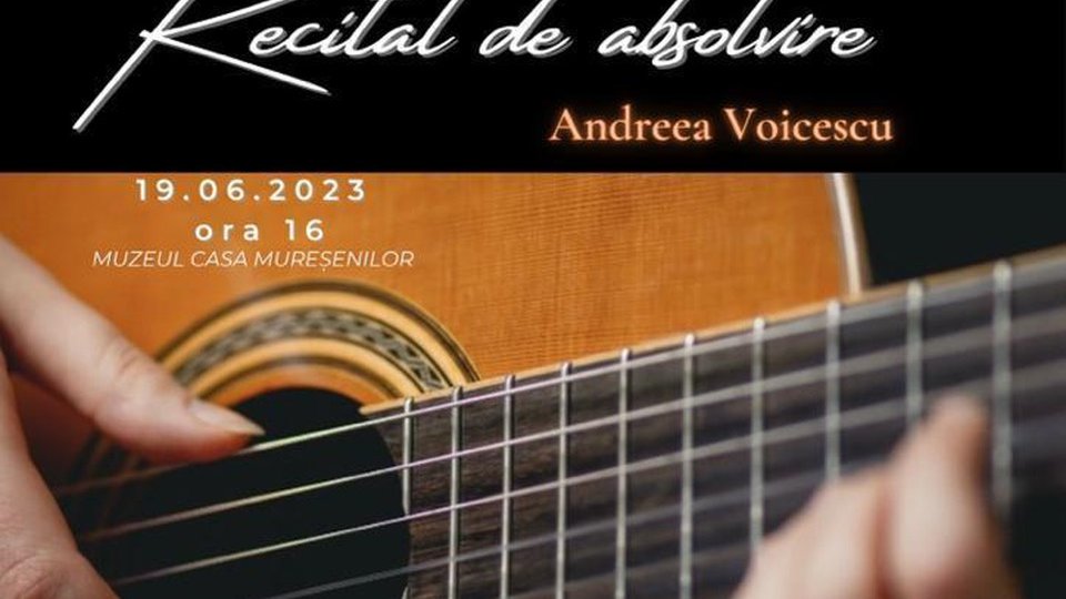 Recital de absolvire la Muzeul Casa Mureșenilor