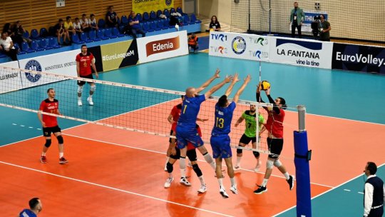 Naţionala de volei masculin a României a încheiat cu o înfrângere grupa A din Golden European League
