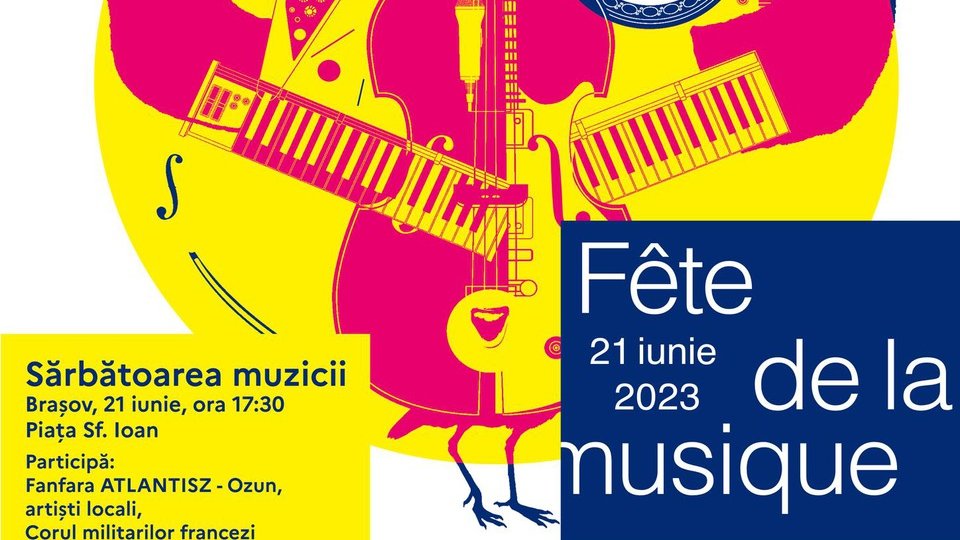 "Sărbătoarea muzicii", în această după-amiază, în Piața Sfântul Ioan
