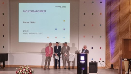 Sportivul de performanță, șef de promoție la Drept