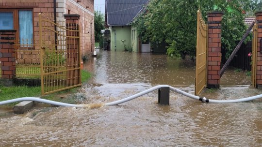 Ploile au făcut ravagii în județele Brașov și Covasna