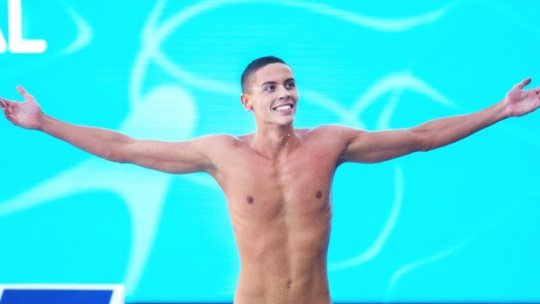 Un nou record pentru înotătorul David Popovici în cadrul probei de 200 de m, la Roma