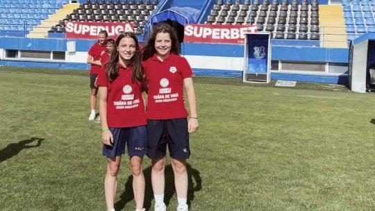 O jucătoare de fotbal din Brașov, "cel mai bun fundaș" la tabăra de vară organizată la Constanța
