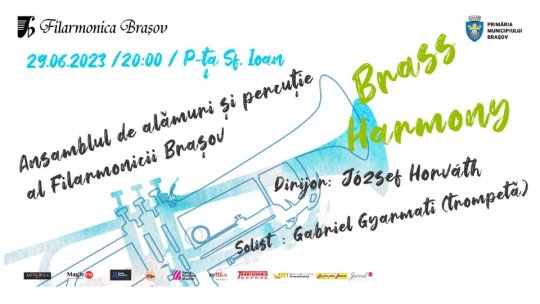 Concert Brass Harmony, în Piața Sfântul Ioan
