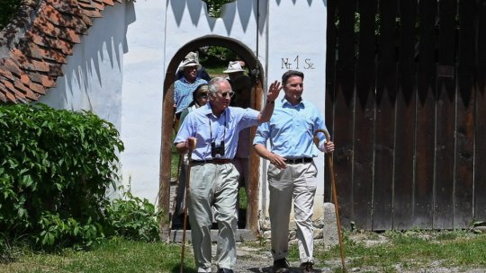 Cea de-a treia zi a Regele Charles al III-lea în România