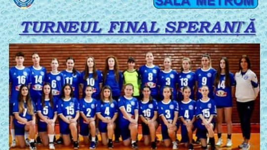 La Sala Metrom are loc Turneul Final " Speranță la handbal feminin, categoria junioare 2