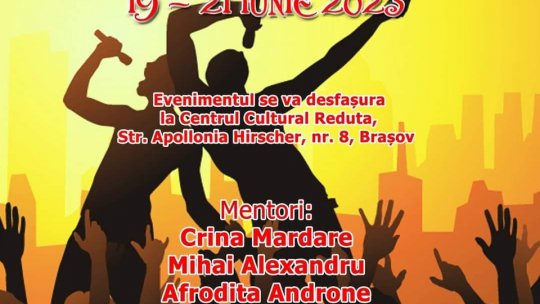 Masterclass despre cum se construiește imaginea unui artist, la Școala Populară de Arte din Brașov