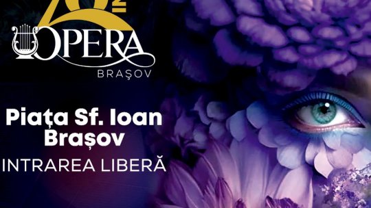 Weekend estival, cu Opera Brașov, în Piața Sf. Ioan