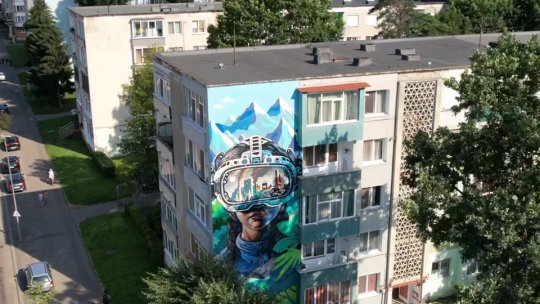 O nouă față pentru un bloc din municipiul Făgăraș