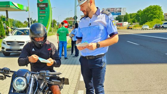 Conducerea sub influența băuturii poate avea urmări tragice, reamintesc oamenii legii