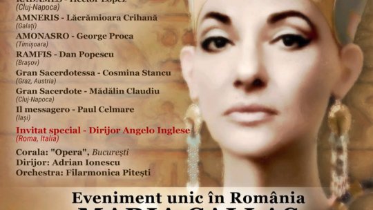 Premieră la Brașov, la 100 de ani de la nașterea sopranei Maria Callas