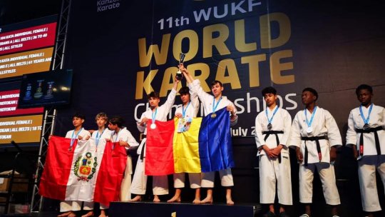 35 de medalii cucerite de sportivii braşoveni la Campionatele Mondiale de Karate