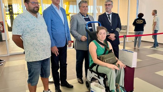 Pasagerul cu numărul 10.000 a aterizat astăzi pe Aeroportul Brașov