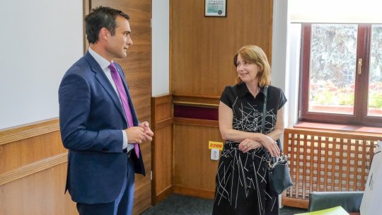Oportunități de investiții și ambițiile Brașovului în viitor. Ambasadorul SUA, în vizită oficială