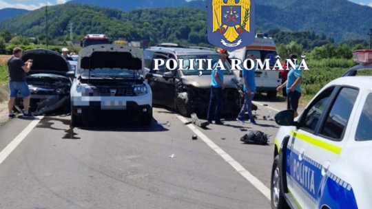 Trafic rutier blocat pe Ocolitoarea municipiului Săcele