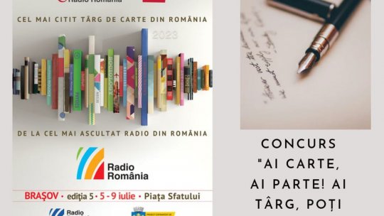 Regulament concursul de creație literară "Ai carte, ai parte! Ai târg, poți scrie o carte!"