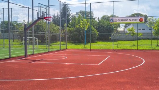 Teren de baschet și în cartierul Triaj