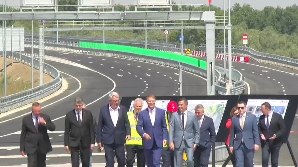 S-a deschis cel mai mare pod peste Dunăre, așa numitul Golden Gate de la Brăila