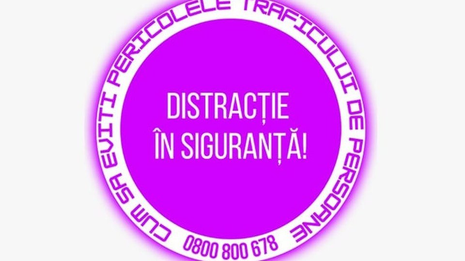 "Distracție în siguranță!" - campanie națională de prevenire a traficului de persoane