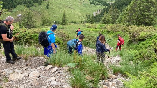 Două turiste din Israel au rămase blocate pe munte