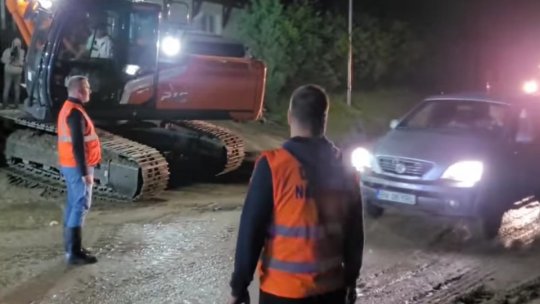 Se circulă din nou pe DN 73A, în zona Poiana Mărului