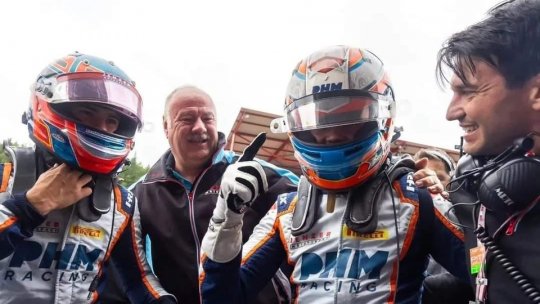 Primul succes în Formula 3 pentru inginerul de curse brașovean Mihai Marinescu