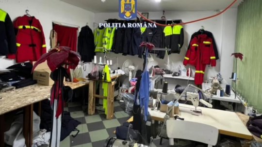 Uniforme de polițiști, jandarmi sau pompieri, confecționate ilegal