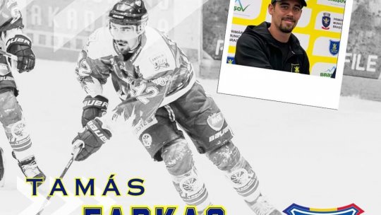 Tamás Farkas este noul jucător al echipei de hochei Coronei Brașov