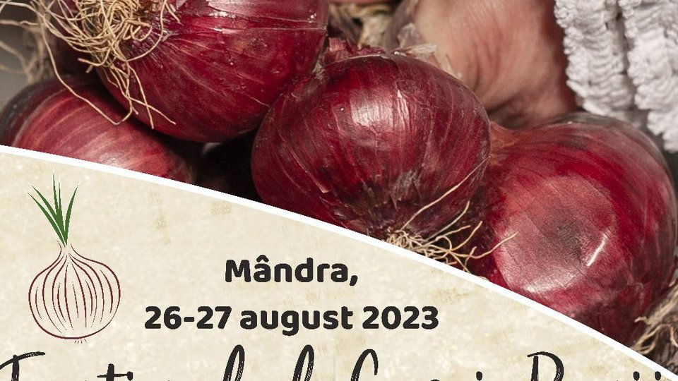 Mândrenii se pregătesc de sărbătoarea cepei roșii