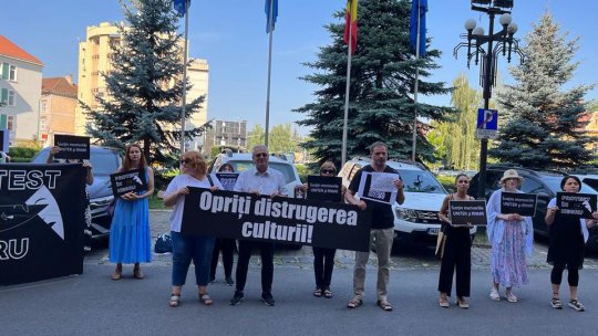 Protest pentru cultură, în această dimineață