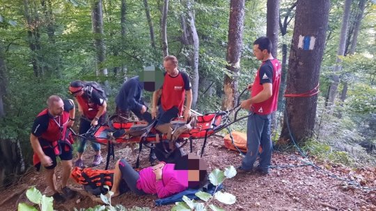 Zeci de accidente pe munte, în ultima perioadă