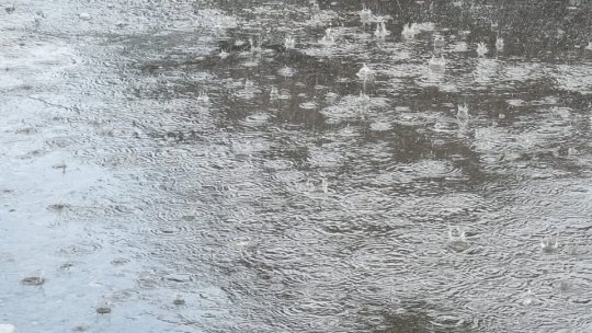 Cod galben de averse, la Brașov