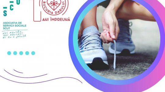 Aleargă pentru Asociația SCUT Brașov sau Fundația Bucuria Darului, la Brașov Running Festival