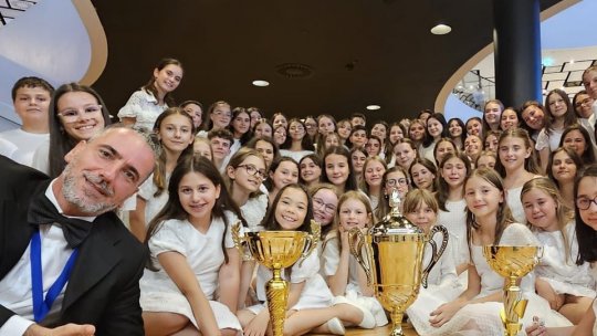 Propunere a unui consilier local: Copiii din Corul Unison, premiați cu 1000 de lei fiecare