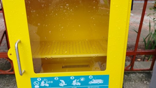 Defibrilatorul extern automatizat din Livada Poștei, furat