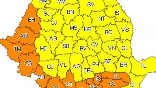 Alertă de caniculă în toată țara, astăzi și mâine
