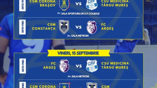 Turneu amical de volei feminin la Brașov