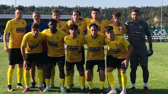 În Liga a treia de fotbal, SR Brașov a pierdut meciul restanță din prima etapă cu Viitorul Curiţa